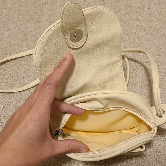 Mini crossbody white bag - Picture 2 of 3